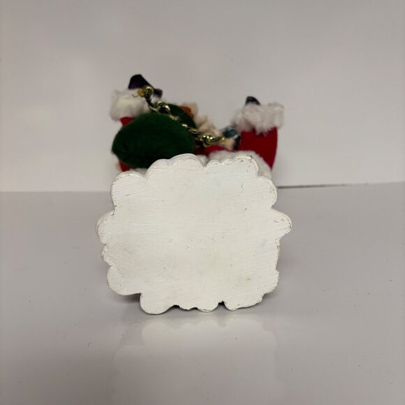 Aviator Santa Figurine Holiday Decor Airplanes Christmas Vintage 16.5" - Picture 6 of 9